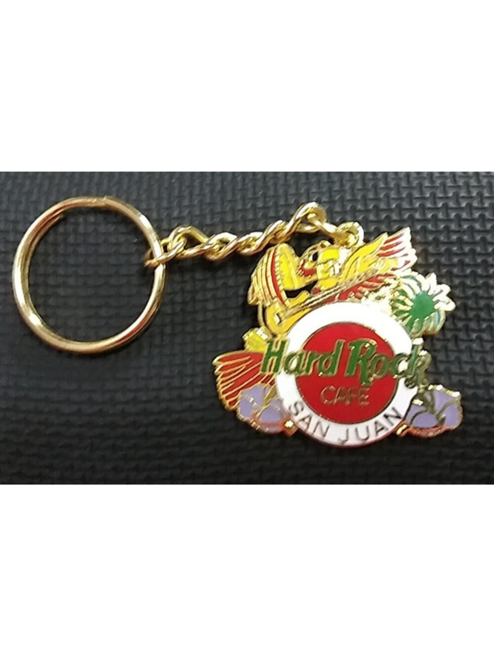 HARD ROCK CAFE SAN JUAN KEYCHAIN